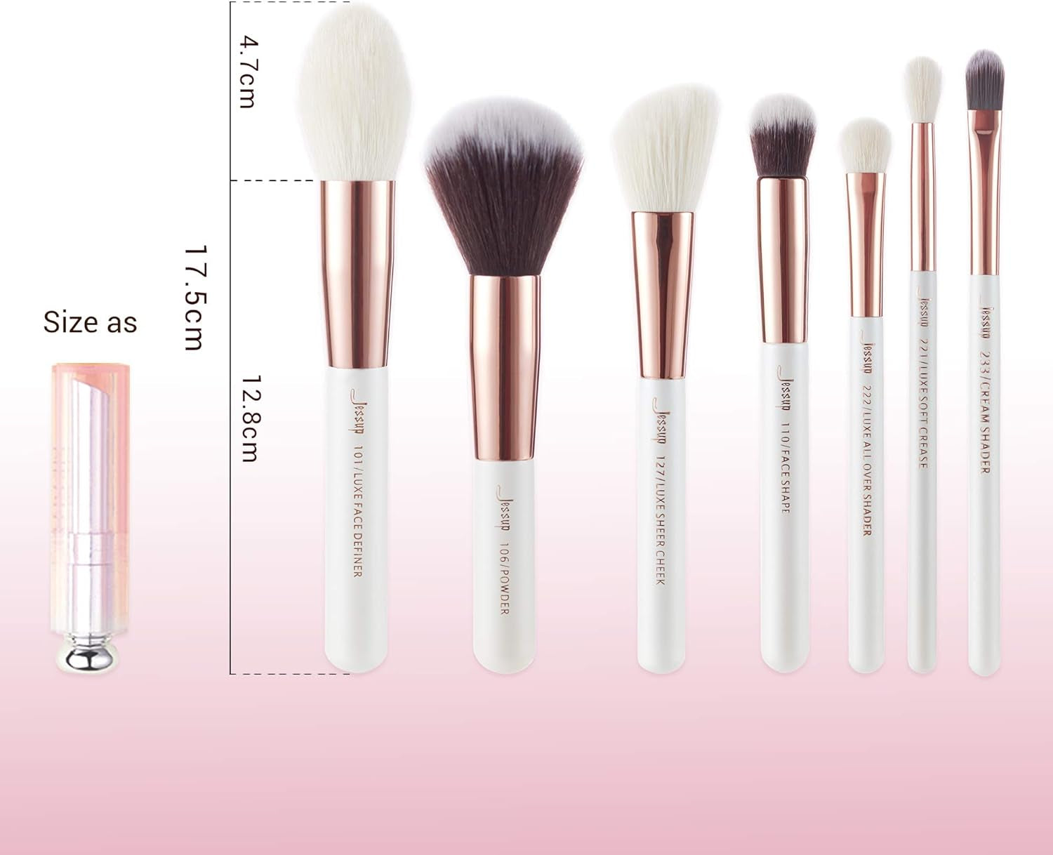 Professional Makeup Brushes 25Pcs Face & Eye Make up Brush Set T215