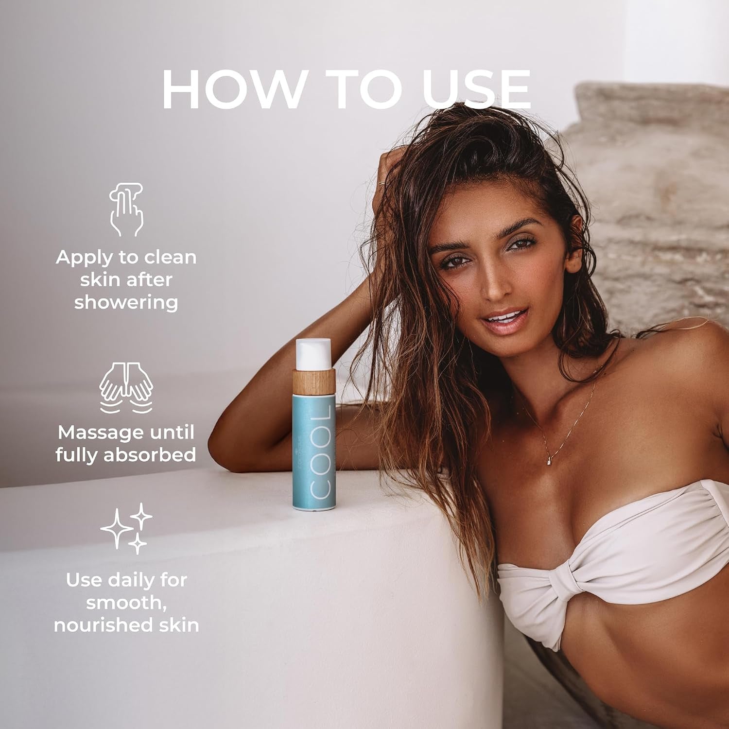 Cool after Sun Organic Oil for Gentle Regeneration after Sunbathing and Solarium, Moisturises, Revitalises and Soothes, Mint Fragrance, Nourishing Oil for Massage (110)