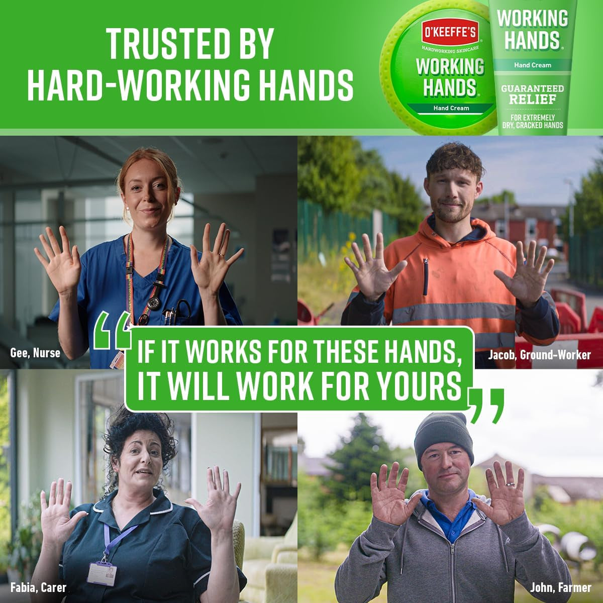 Working Hands Hand Cream, 96G Jar