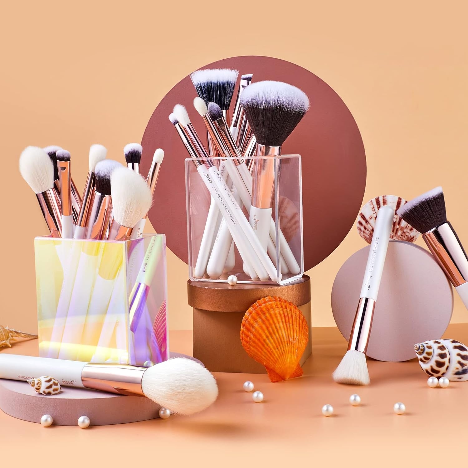 Professional Makeup Brushes 25Pcs Face & Eye Make up Brush Set T215